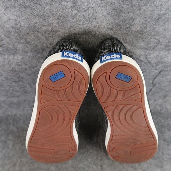 Keds Shoes Womens 8 Slip On Flats Glimmer Boat Moc Casual Classic Black Loafer - Picture 11 of 13